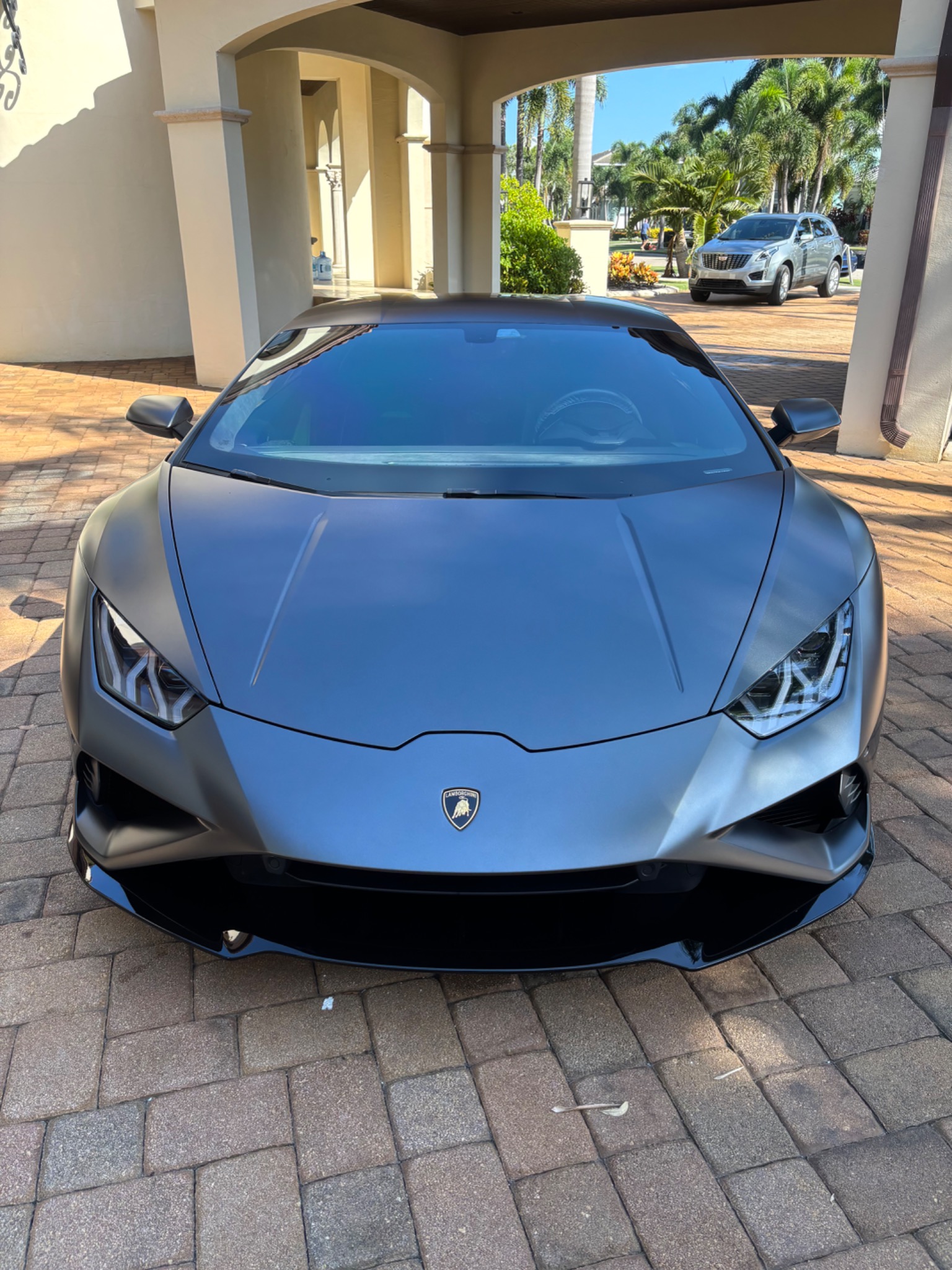 Lamborghini Huracan Matte Grey Front