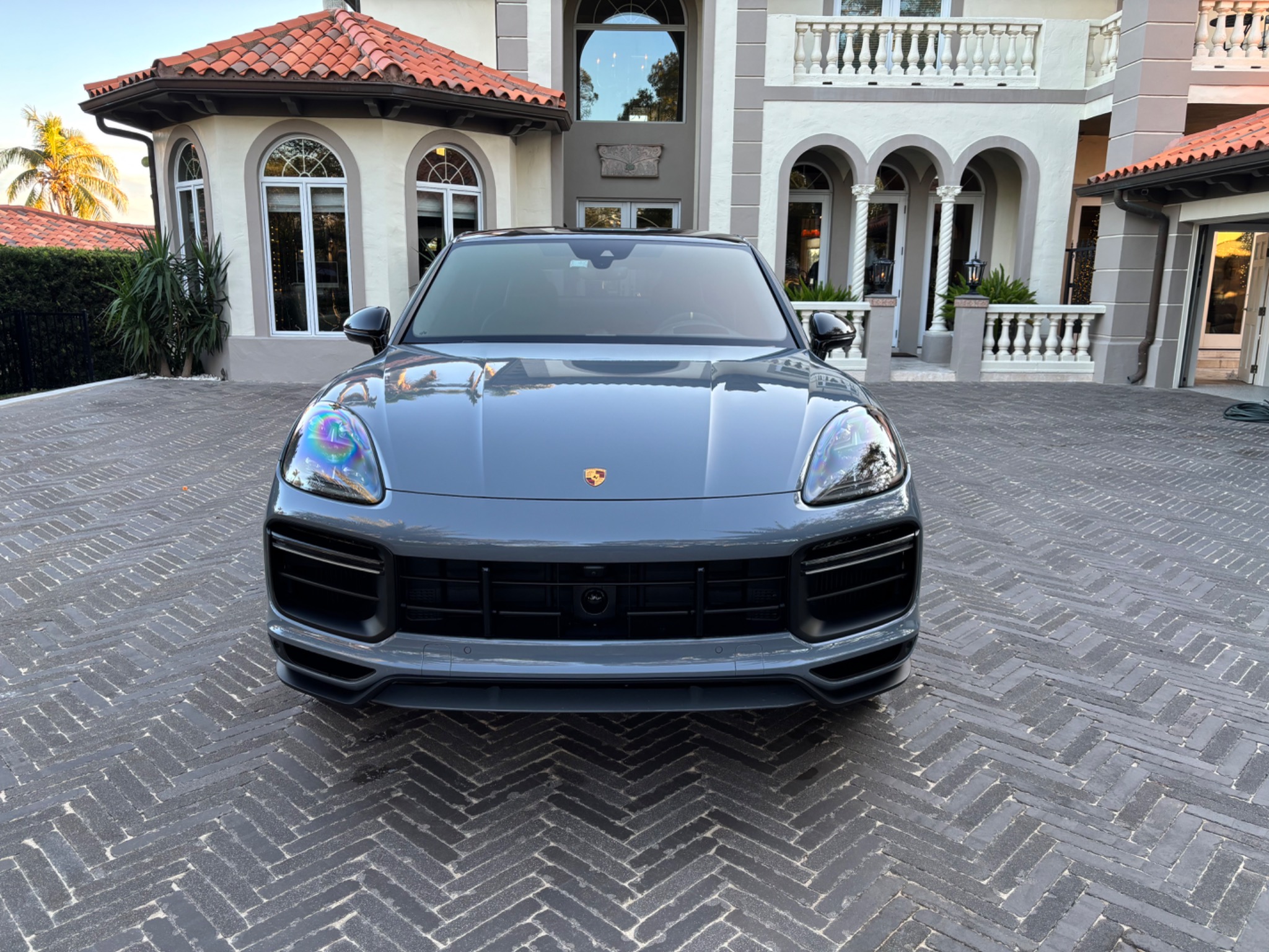 Porsche SUV Grey